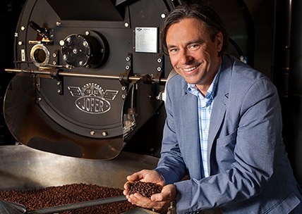 Peter Gerigk – Inhaber der Frankfurter Kaffeerösterei